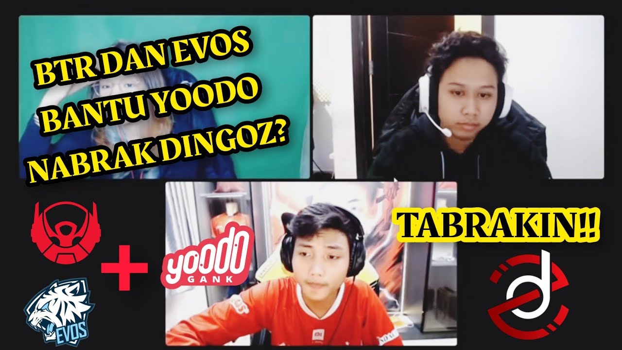 BTR RYZEN DAN EVOS MICROBOY BANTU YOODO GANK NABRAK DINGOZ DI SEA FINAL!!