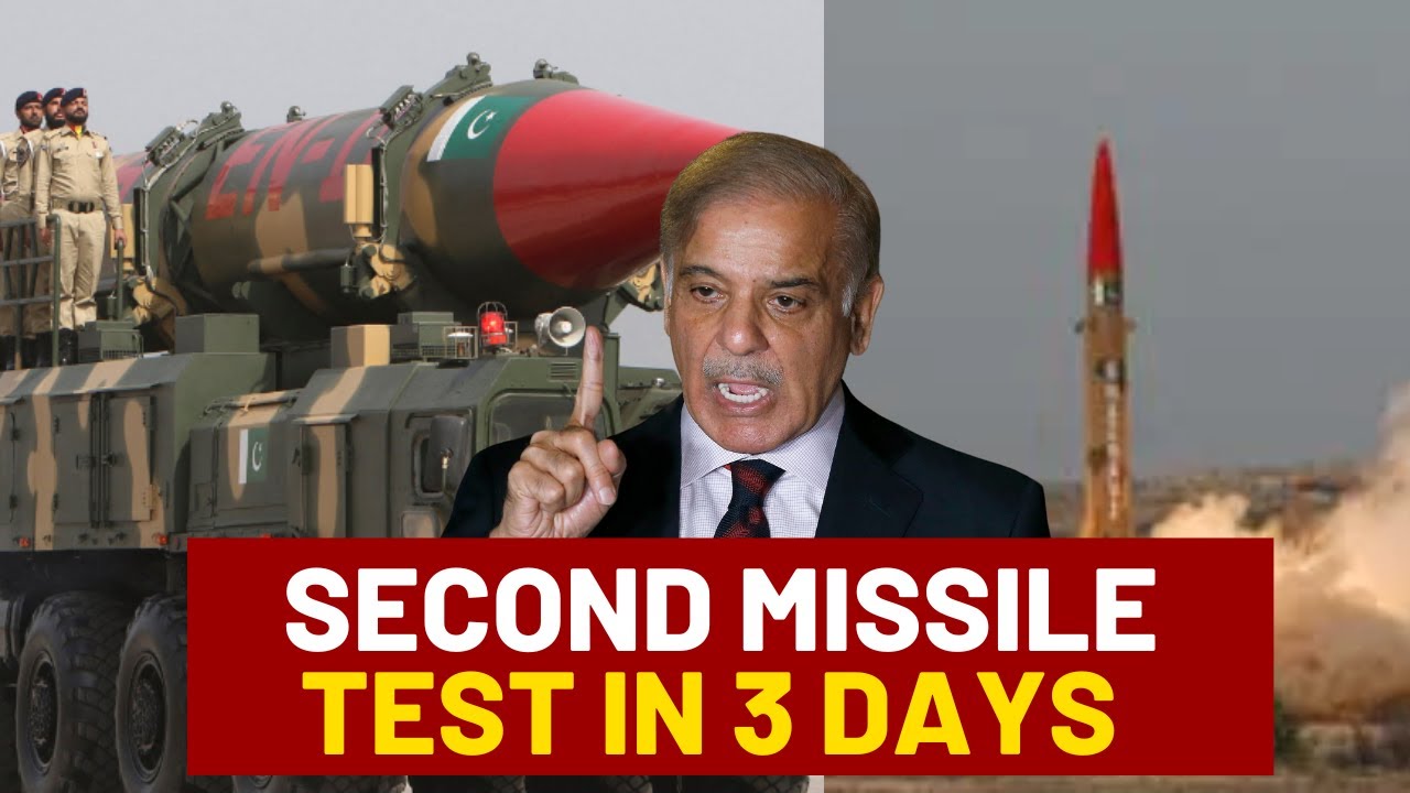 WATCH: Pakistan Conducts 2nd Missile Test Amid Rising Tensions With India