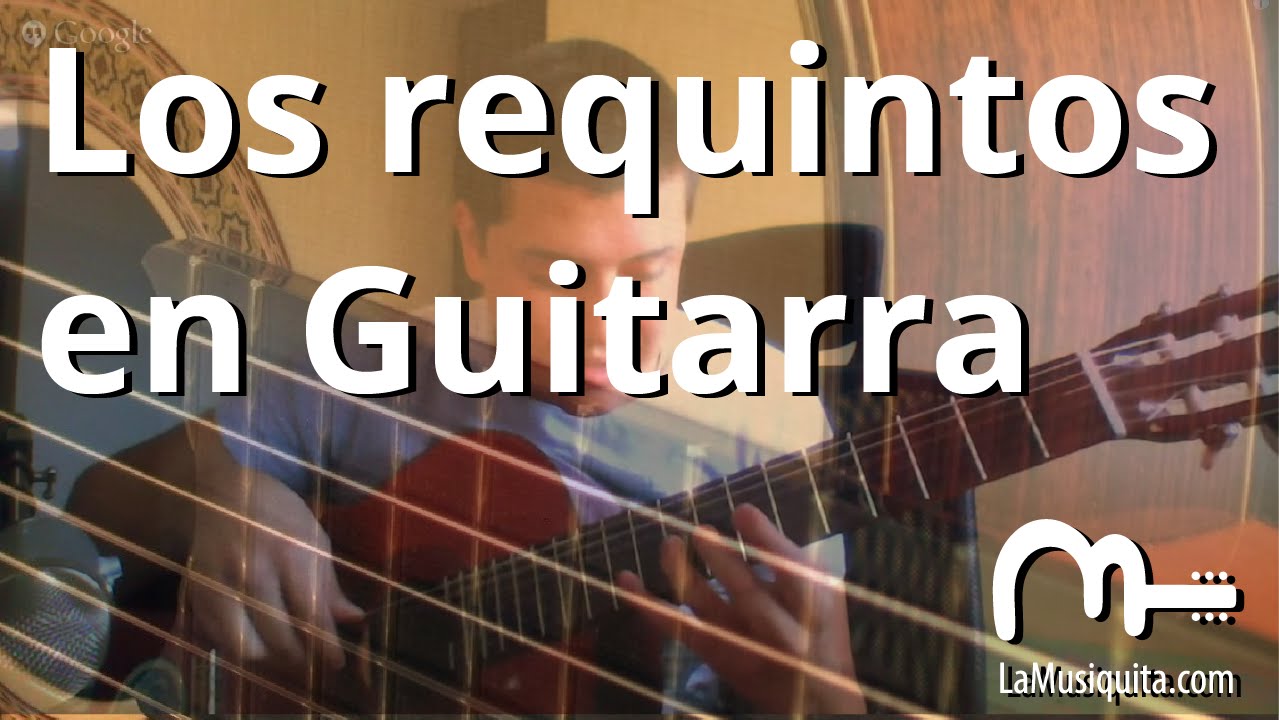 Los requintos en guitarra, por Luis Alonzo
