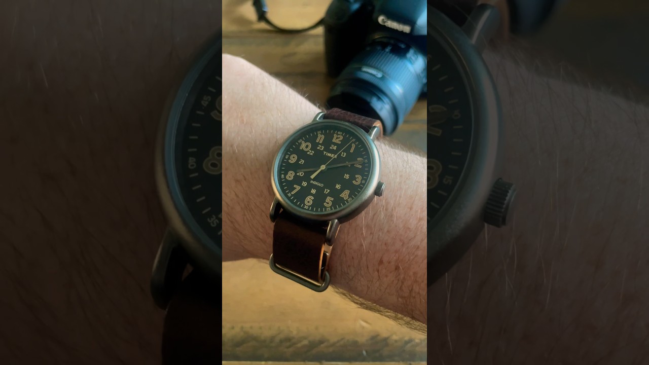 $40 TIMEX WEEKENDER INDIGLO!! 
