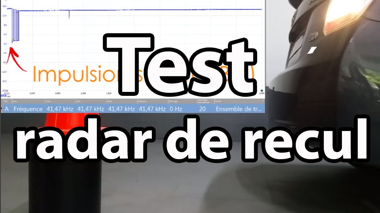 TEST RADAR DE RECUL