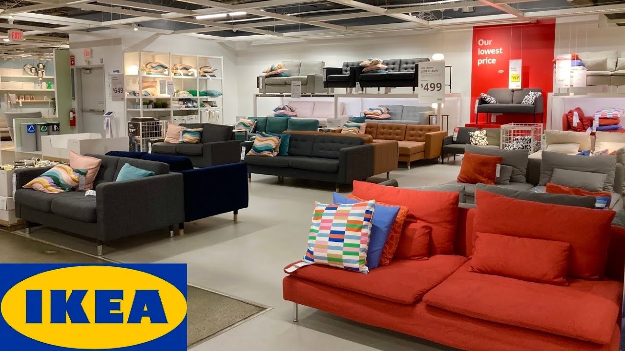 IKEA SHOP WITH ME SOFAS ARMCHAIRS KITCHEN DINING TABLES BEDS HOME DECOR SHOPPING STORE WALK THROUGH