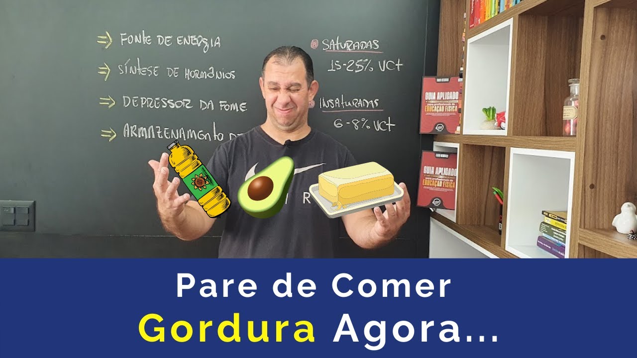 Pare de Comer Gordura Agora