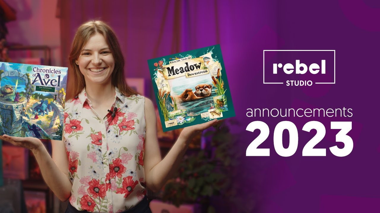 Zapowiedzi Rebel Studio z Dice Tower Summer Spectacular 2022 | Łąka i Avel!