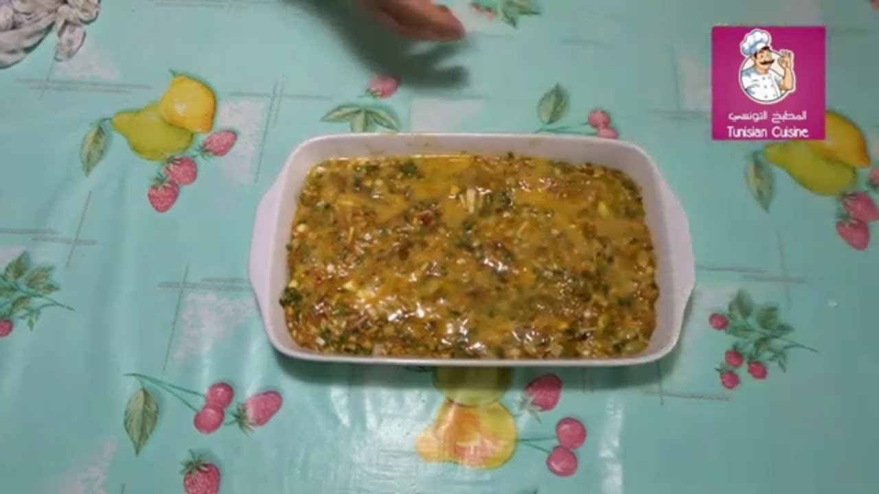 سهل جدا طاجين بالتن سهل وبنين - 2020 zakia - @Cuisinetunisiennezakia