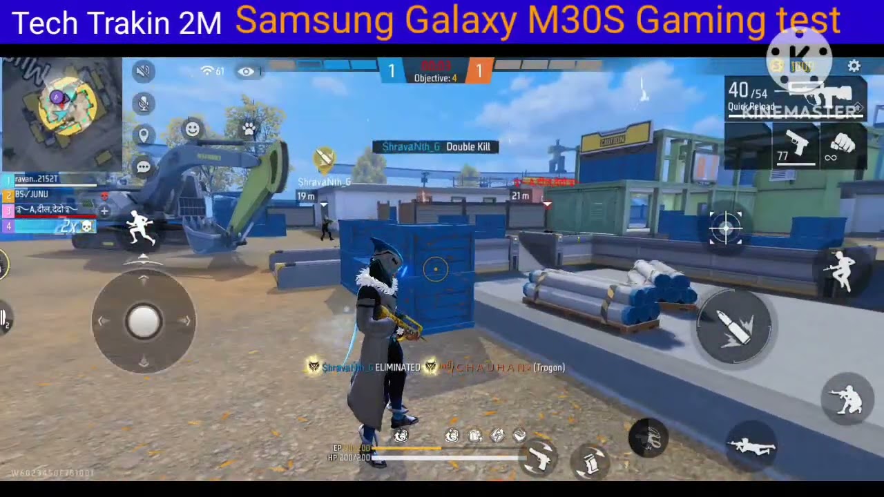 Samsung Galaxy M30S Gaming test 😡 Samsung Galaxy M30S free fire test | Samsung Galaxy M30S Bgmi test