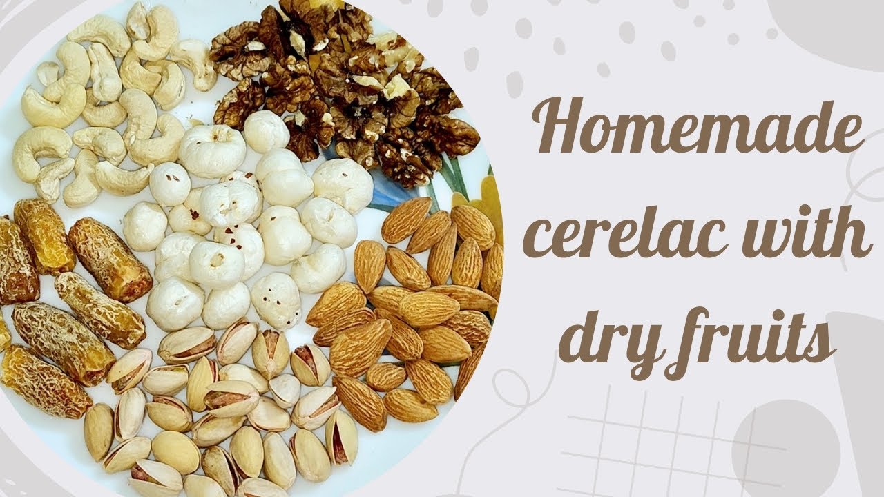 Homemade cerelac with dry fruits || #cerelac #dryfruits @pompisdiary