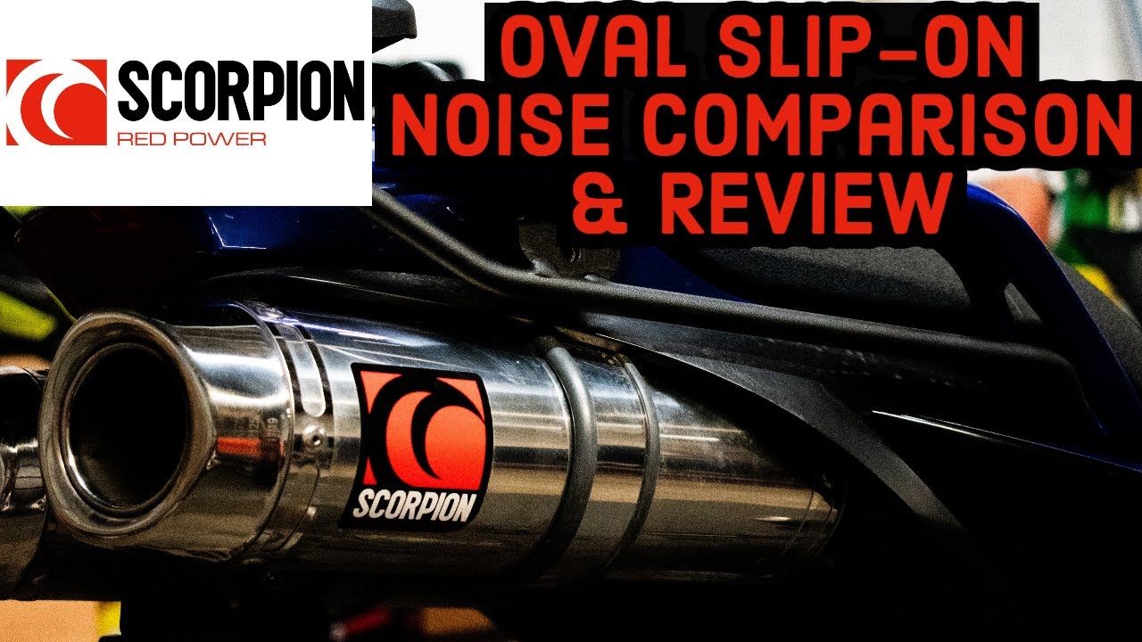 Scorpion Exhaust | Noise Comparison and Review | 2007 Yamaha Fazer S2 | Oval Slip On