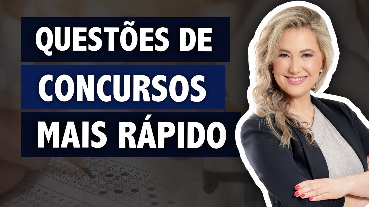 Como resolver quest&otilde;es mais r&aacute;pido? Como melhorar o tempo de prova de CONCURSO P&Uacute;BLICO?
