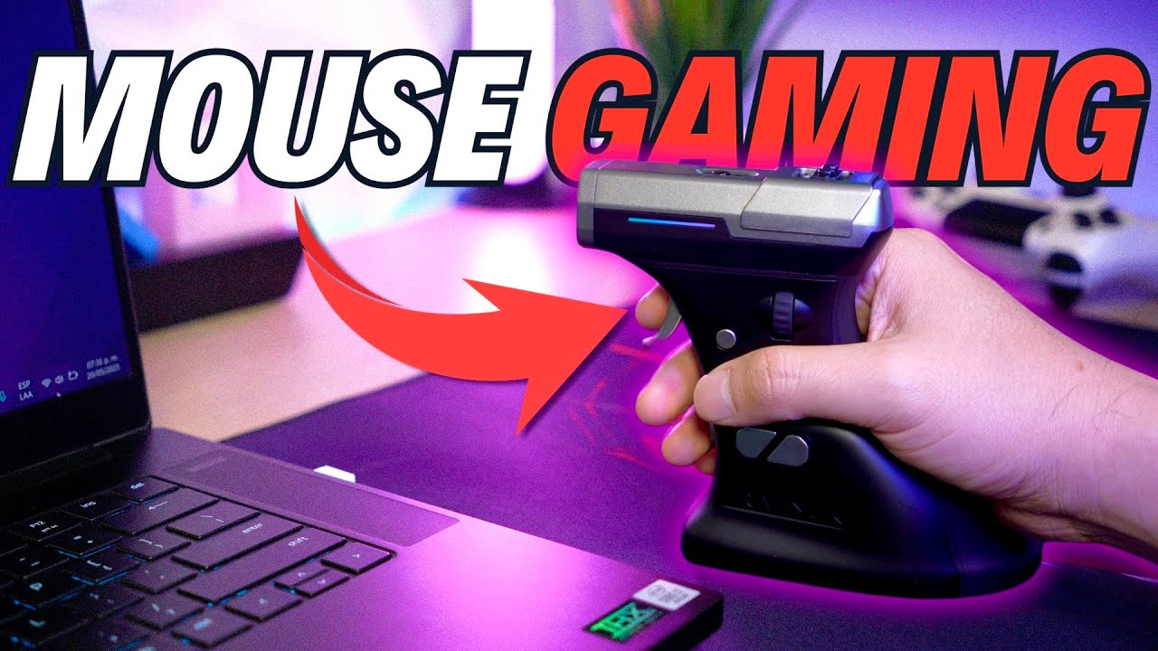 Increíble MOUSE Pistola para Shooters 🔫 ErgoStrike 7 con efecto RECOIL