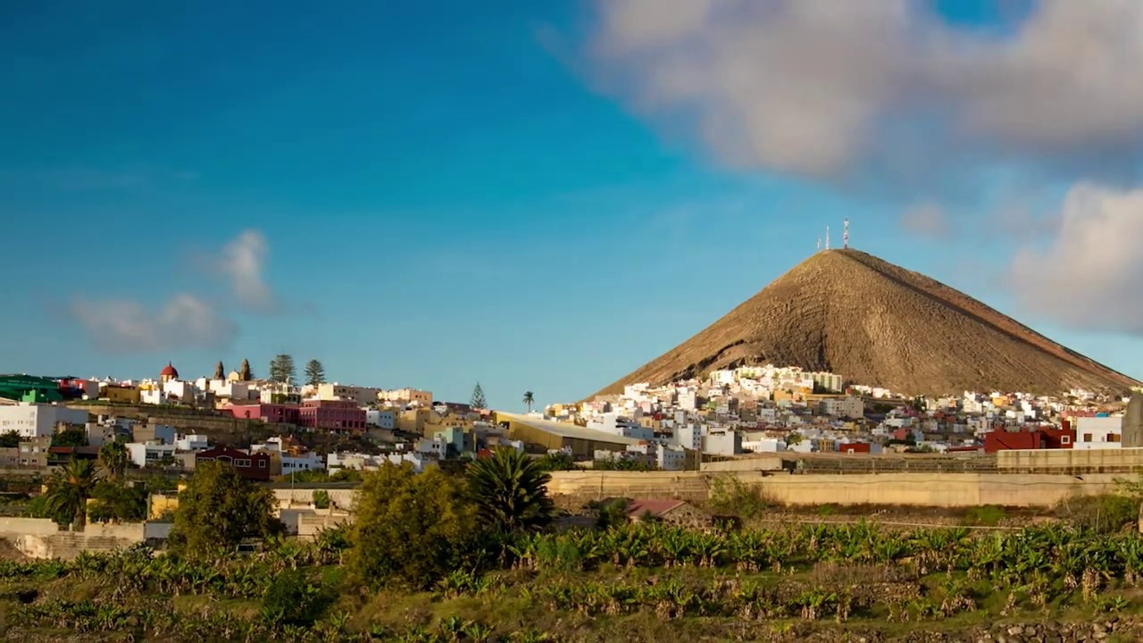 G&aacute;ldar sunset