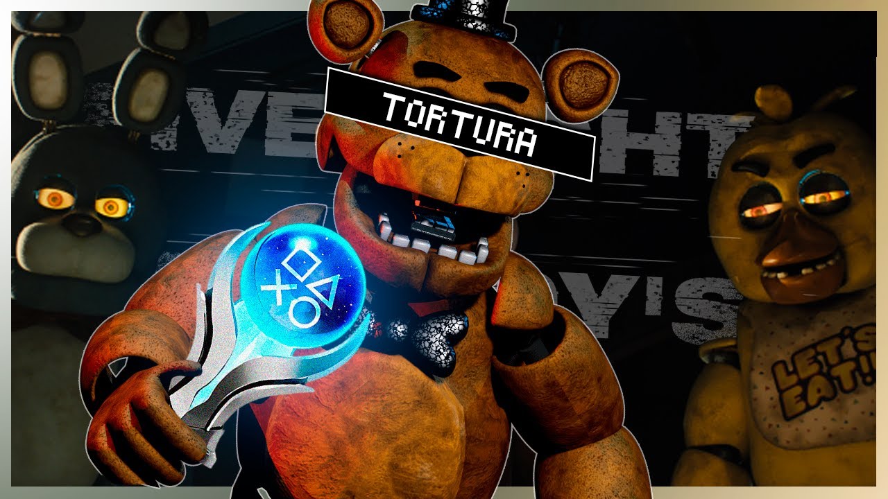 El PLATINO de FnaF es una TORTURA | Five Nights at Freddy's 1