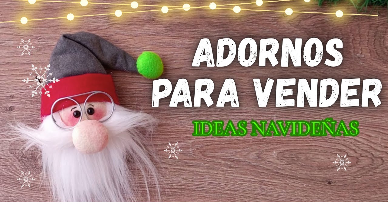 ADORNOS NAVIDEÑOS VENDER O REGALAR/ DECORA TU HOGAR/IDEAS CON RECICLAJE/DIY CHRISTMAS/ARTESANATO.
