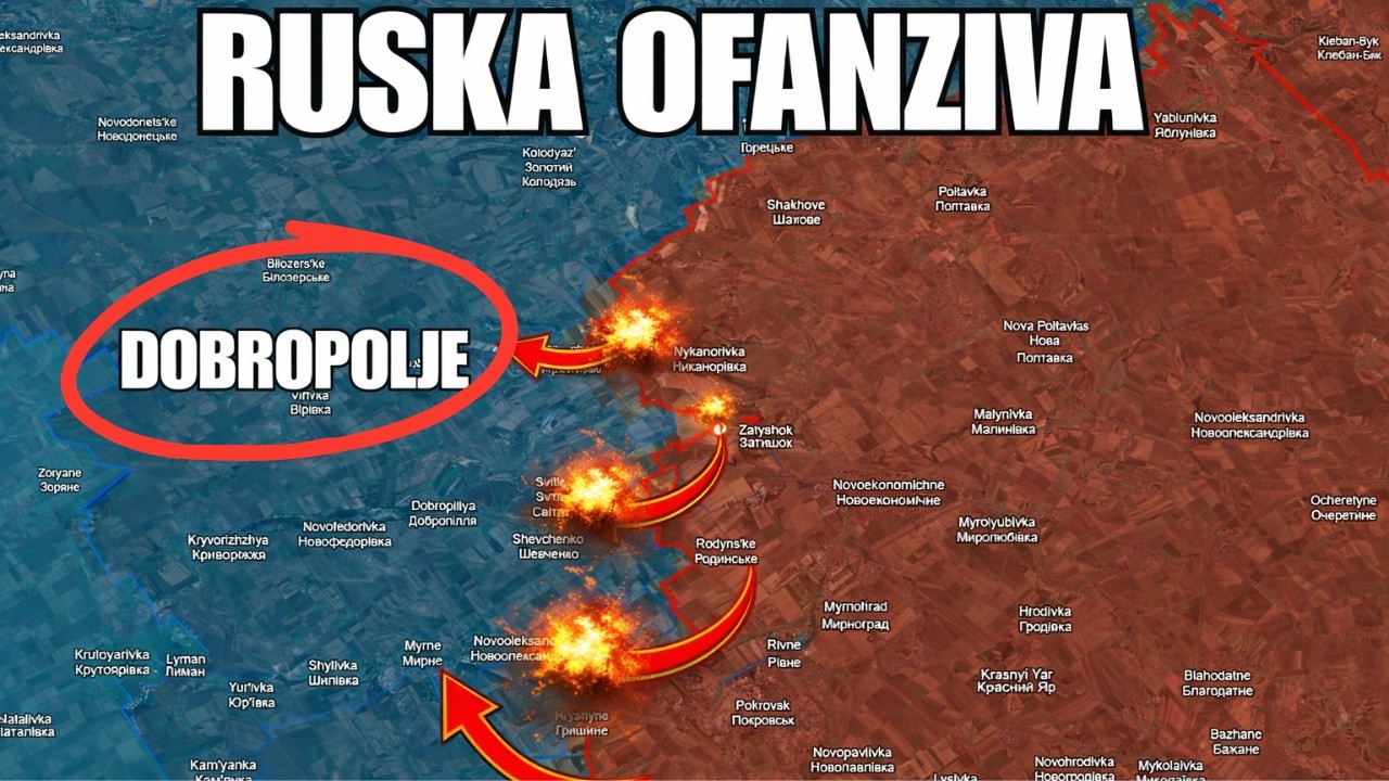Ruska ofanziva na Dobropolje 🔥