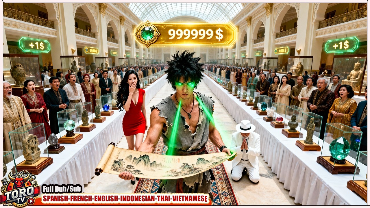 Mendigo compra un cuadro roto, se vuelve multimillonario y revela ser un Dios de Guerra!