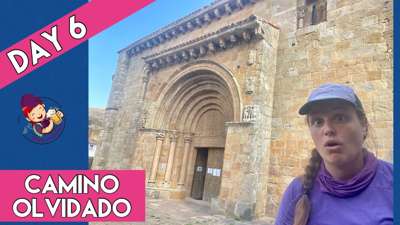 Day 6 - Camino Olvidado | Spicy Romanesque Church, Roman Juliobriga archeology site, & Hot Mountains