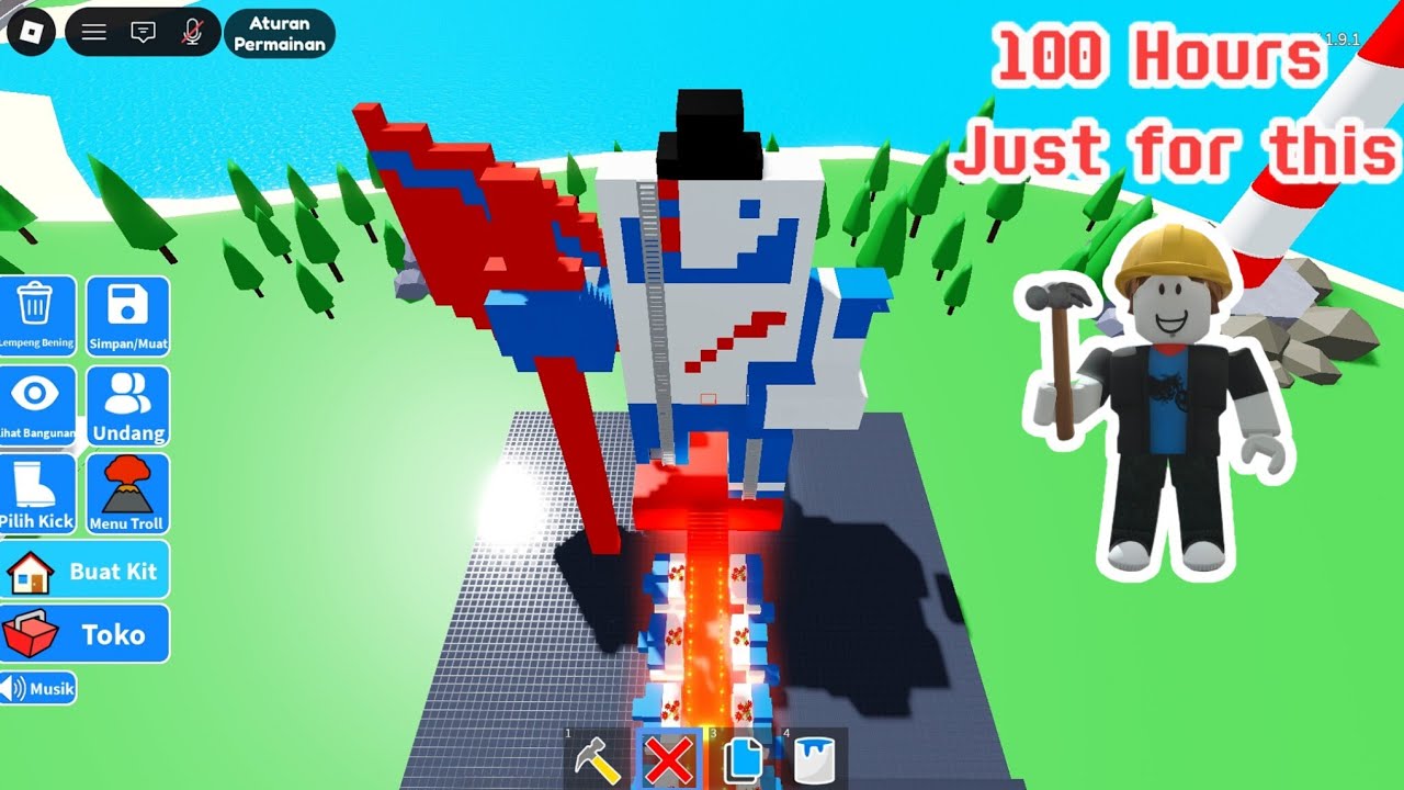 Roblox - I spent 100 hours making this house