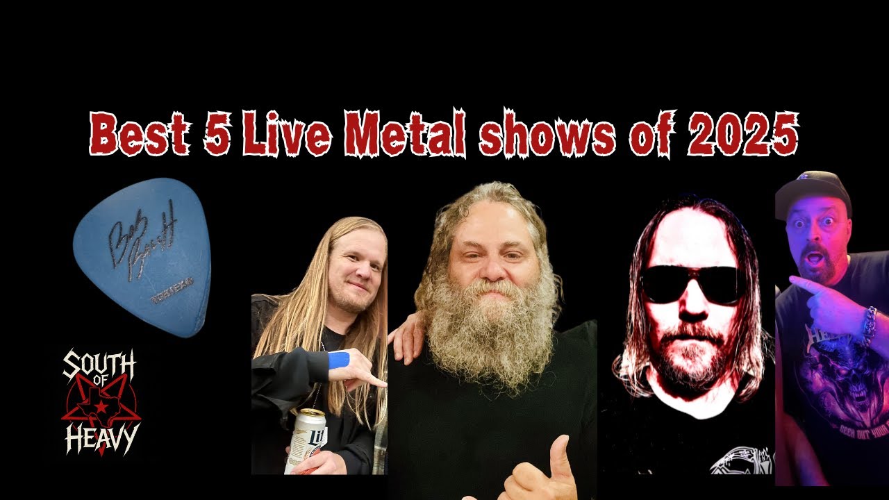 My Top 5 Metal Concerts of 2025 — From Good to Legendary (Ranked)