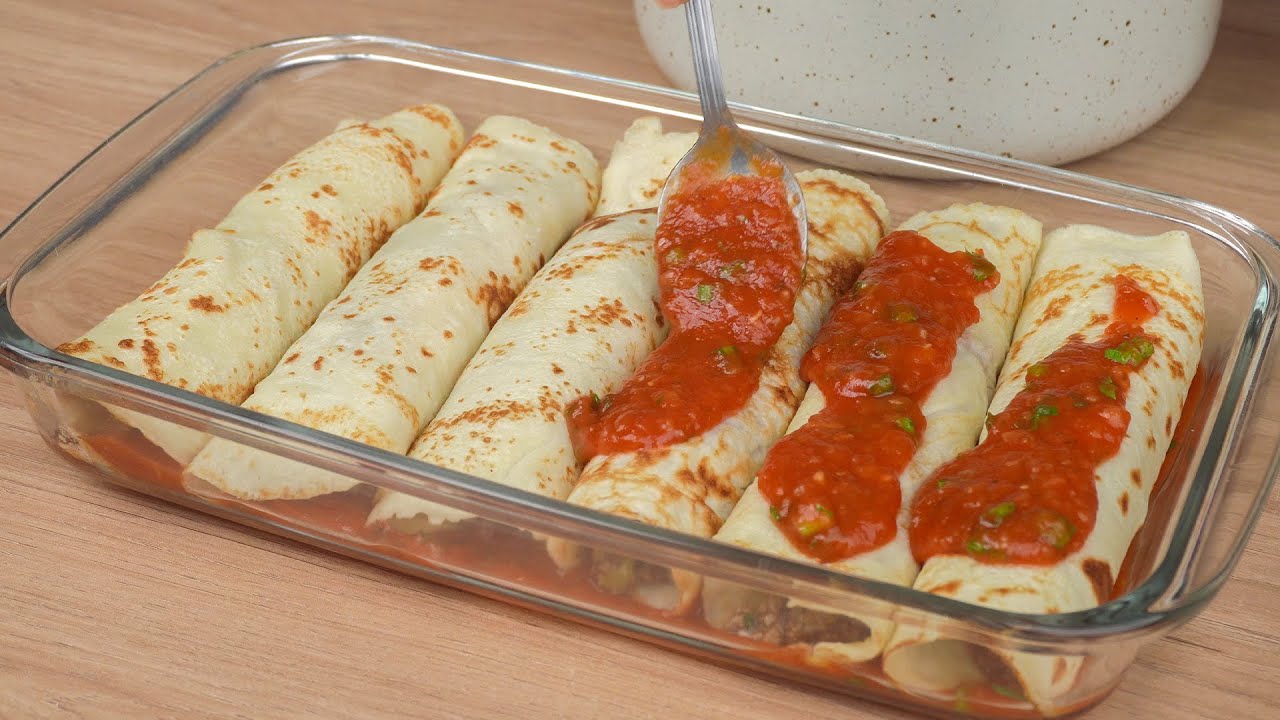 PANQUECA COM CARNE MOÍDA I RECEITAS FÁCEIS E RÁPIDAS