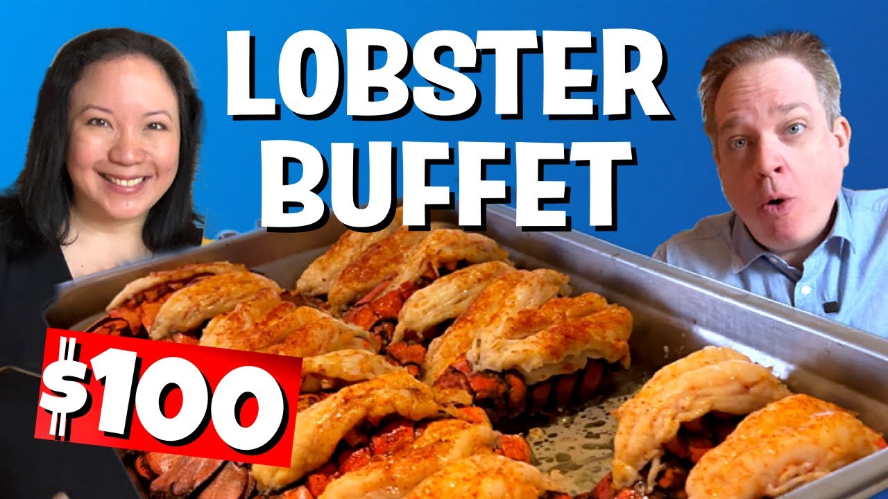 Most Epic LOBSTER Buffet in Las Vegas! The M Resort Steakhouse Is a Must Try for AYCE Seafood & Meat