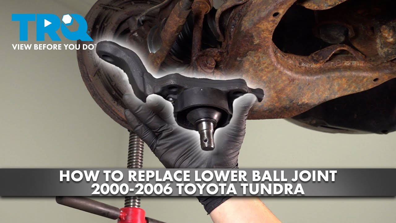 Как заменить нижние шаровые опоры Toyota Tundra 2000-2006 годов