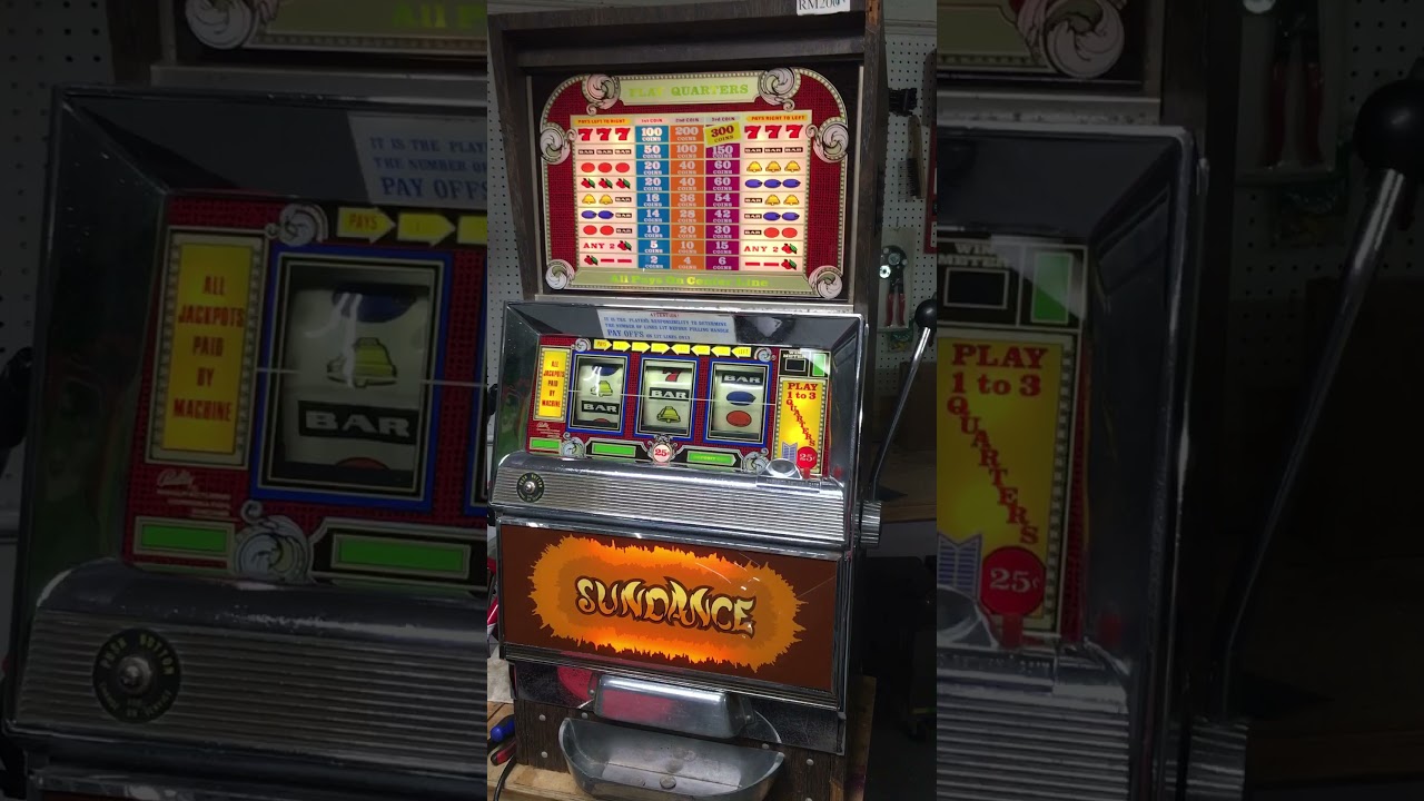 Proof of Life - Bally 1090 EM Slot Machine - Sundance Hotel Casino