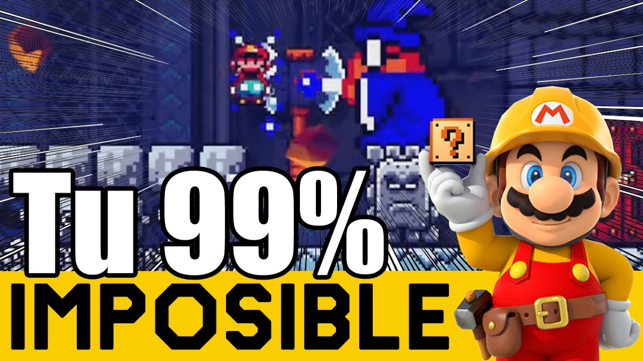 Niveles Potentes de Subs !! - 99% Imposibles de Suscriptores #7 | Super Mario Maker - ZetaSSJ