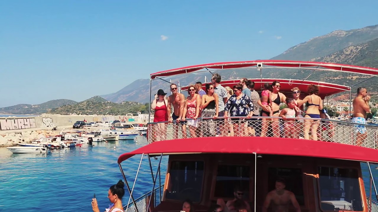 Kaptan Ergun ile Kas Kekova Tekne Turu.