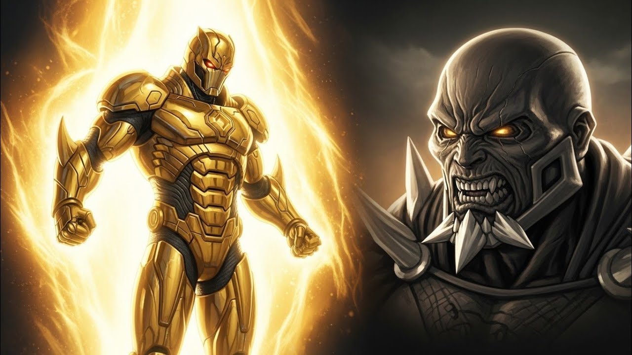 Doomsday vs Gold Amazo – The Ultimate DC Battle | Evolution vs Extinction