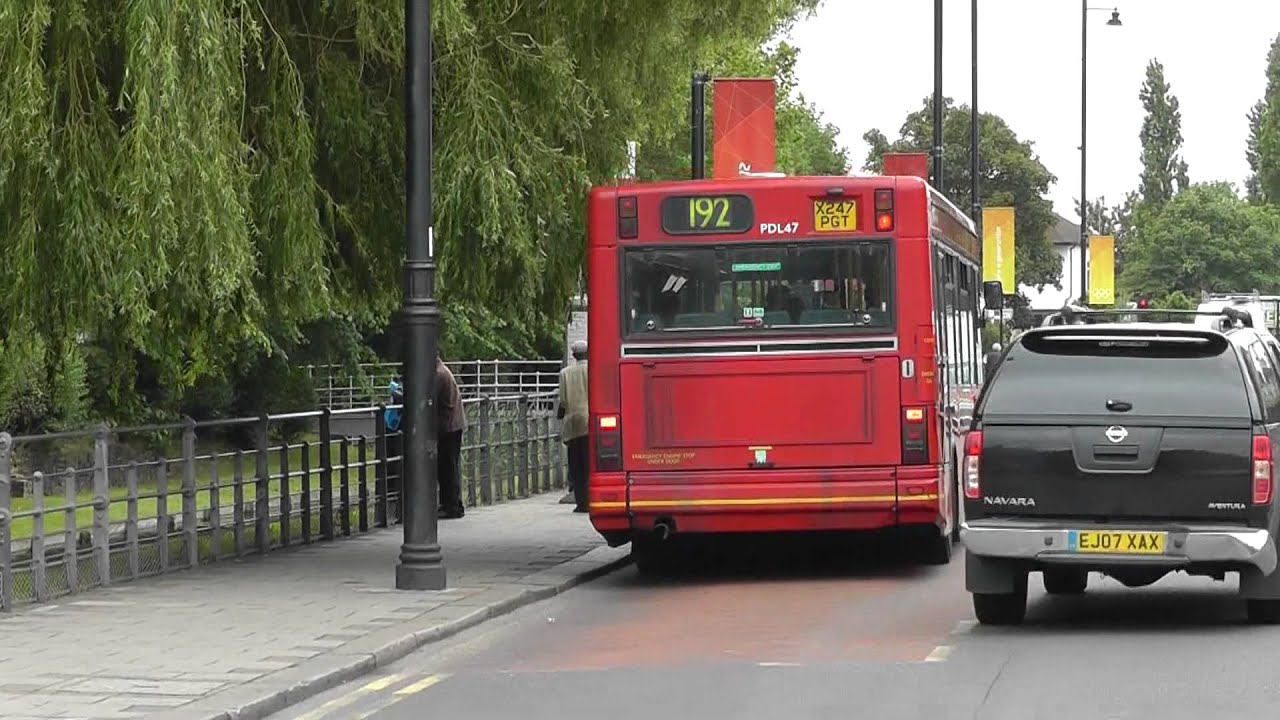 Arriva X247PGT & LJ57USW on route 192 in Enfield Town 10th July 2012