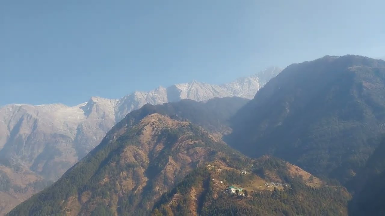 Naddi View Point near Mcleodganj in Himachal Pradesh. 
