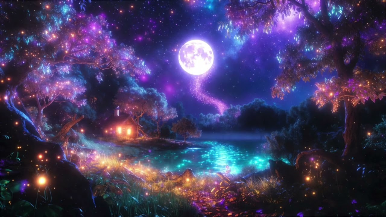 You Can Sleep Here Beside a Celestial Dream Pond ✧ Peaceful Deep Sleep🌙