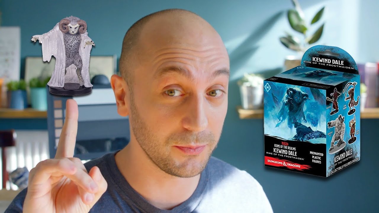 Unboxing Rime of the Frostmaiden Full Box Wizkids Miniatures - Icons Of The Realm Minis
