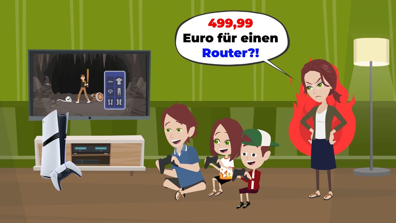 Die PS5 WLAN Box #2 | Deutsch lernen | Hallo Amy