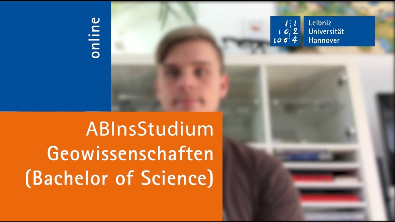 Geowissenschaften (B.Sc.) an der Universität Hannover - Fritz & Vivienne erzählen von ihrem Studium