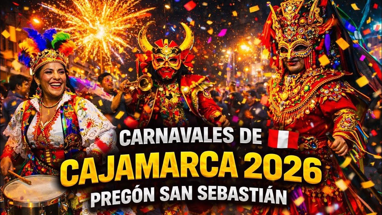 PREGÓN DE SAN SEBASTIÁN 2026 EN CAJAMARCA 🎉 | Tradición, fiesta y emoción EN VIVO
