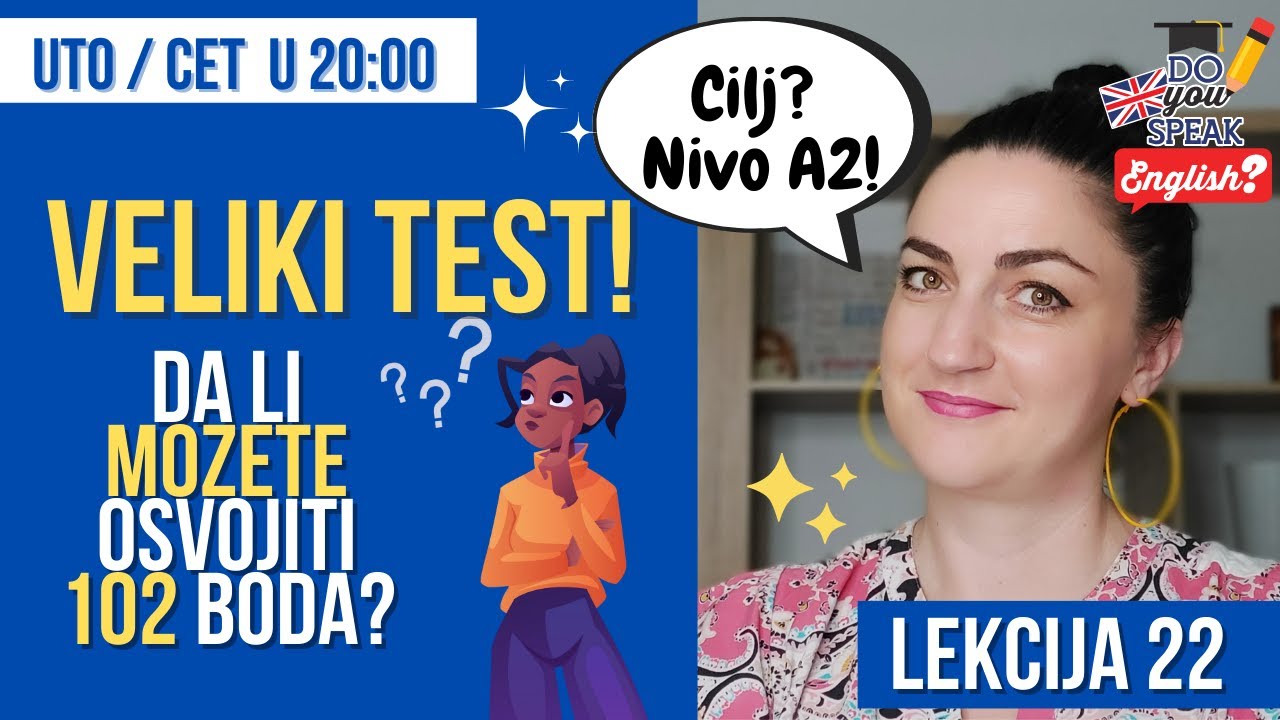 (22) VELIKI TEST SADASNJIH VREMENA!