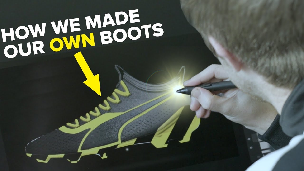 HOW WE MADE OUR OWN FOOTBALL BOOTS | Unisport Documentary