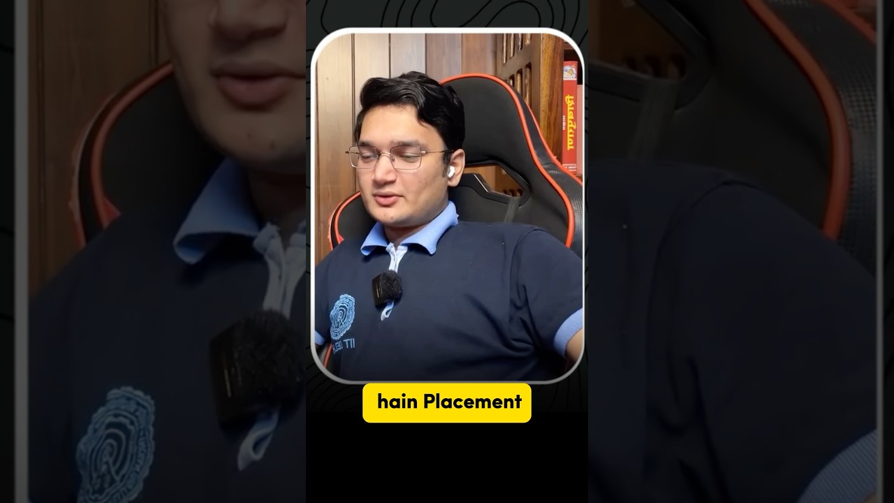 Placement kyu nahi lagi ?? 😐🤯#jee2025 #iitjee #jee2026 #iitdelhi #iit