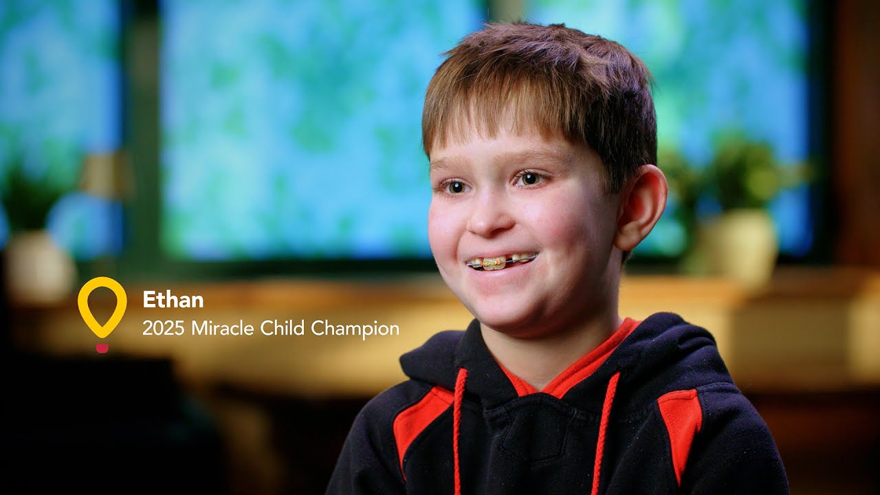 Ethan, 2025 Children’s Miracle Network Champion
