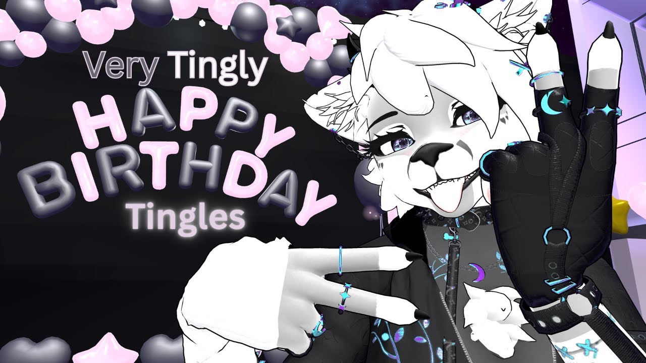 Furry BDAY ASMR: Femboy FOX gives Tingles on his Birthday