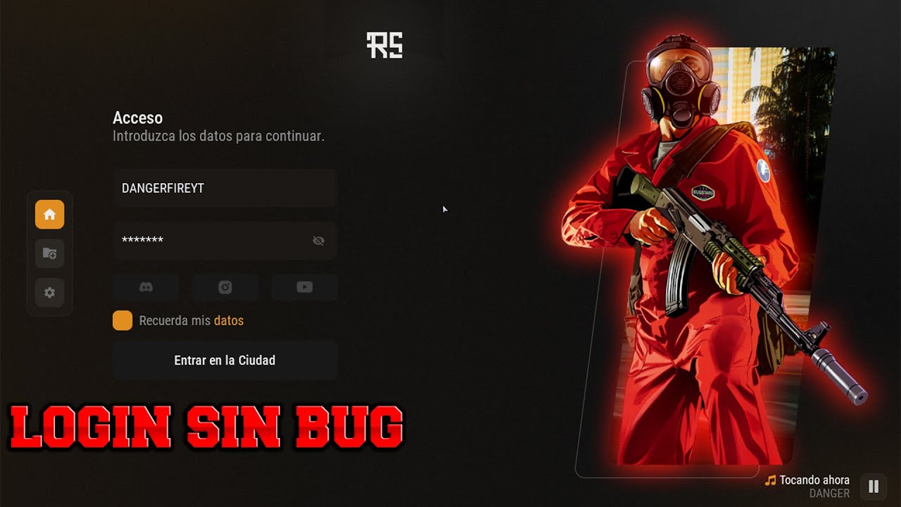COMO CONFIGURAR LOGIN AL 100% (GRATIS) EN MTA SAN ANDREA
