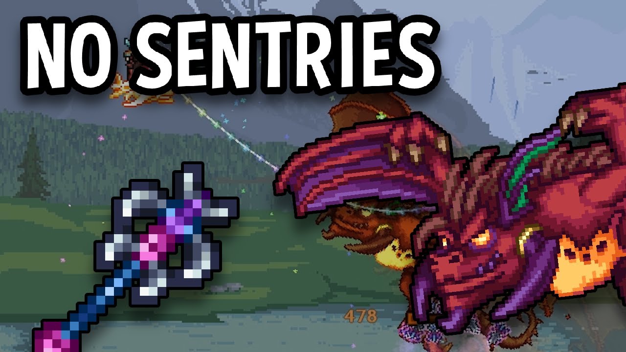 Old's One Army Tier 3 Without Sentries With Blade Staff! (Master Mode Terraria)