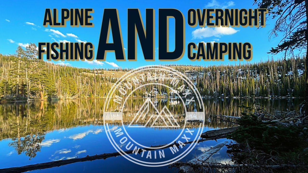 Alpine Fishing and Camping Overnight| This Lake Has Produced Before