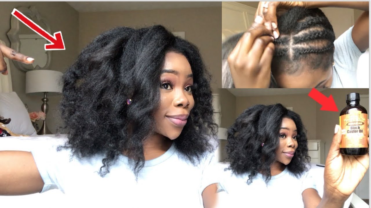 How TO: Properly protect hair under weaves for faster, thicker, hair growth | vlogmas day 4