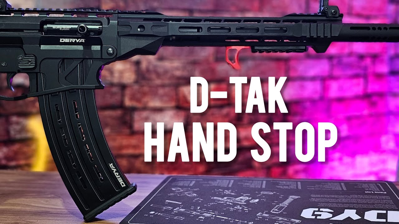 D-TAK'dan Taktik M-Lock Uyumlu Rengarenk Hand Stoplar.