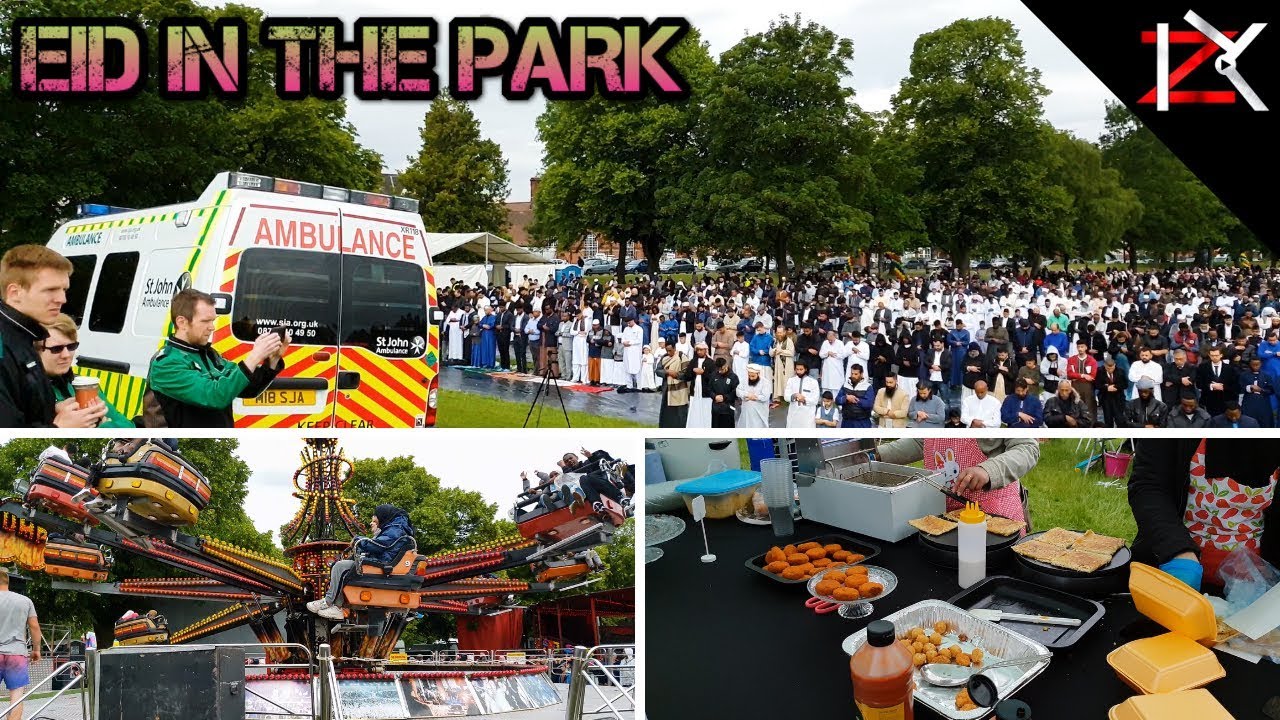 Eid In The Park Festival | 1000's Worshippers Celebrate Eid In Birmingham | Family Fun Day 2019