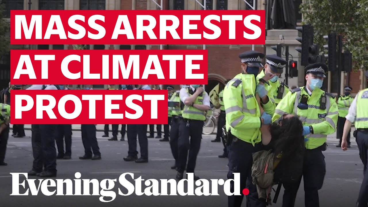 Extinction Rebellion: 10-day XR London climate change protest continues after 190 arrests