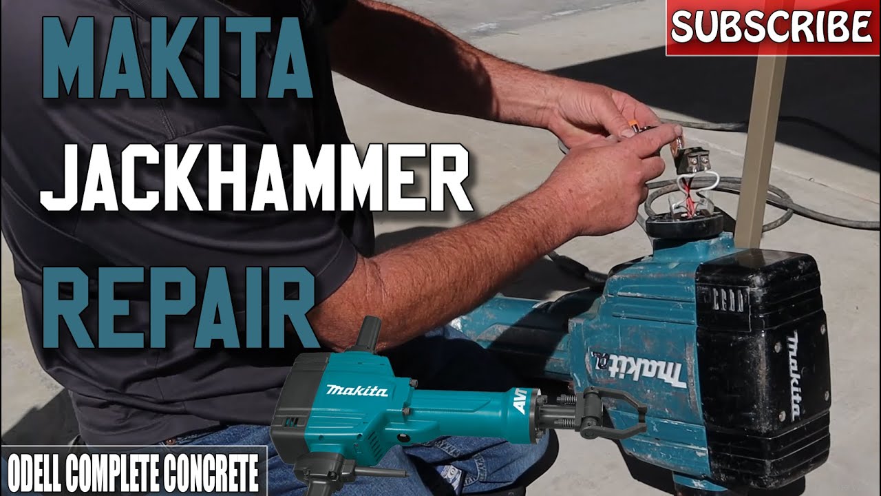 Tool Repair: Makita Jackhammer (Trigger and Cable Replacement)