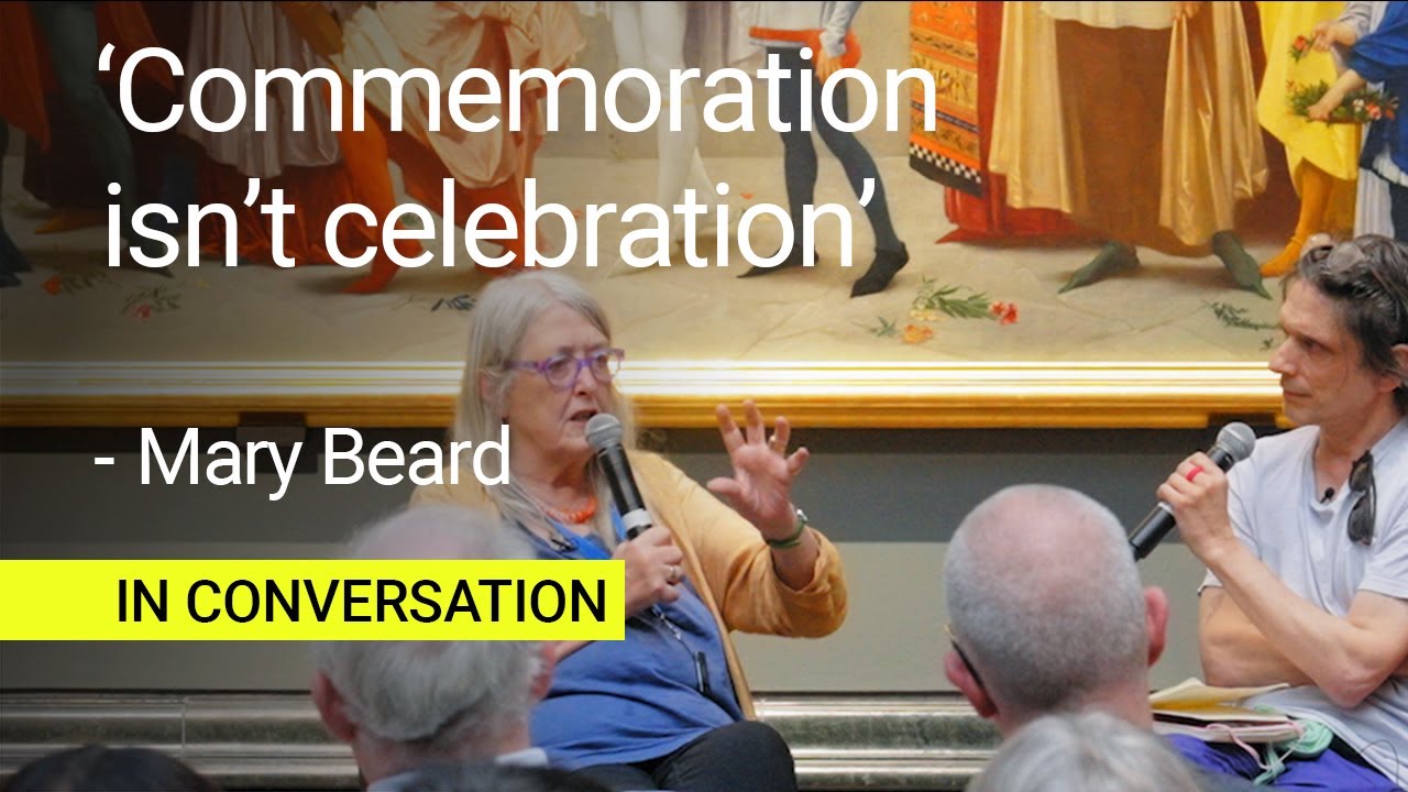 Mary Beard and Jeremy Deller in conversation on commemoration | National Gallery